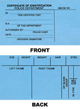 Police I.D. Card