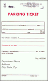Parking Ticket (2-part carbonless)