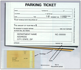 Parking Ticket w/Envelope (3-part carbonless)
