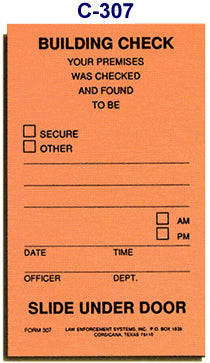 Building Check Card