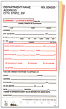 Animal Warning Ticket