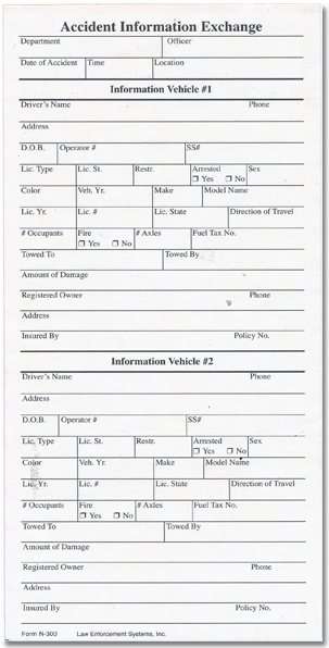Accident Information Exchange
