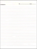 Statement of (3-part carbonless)